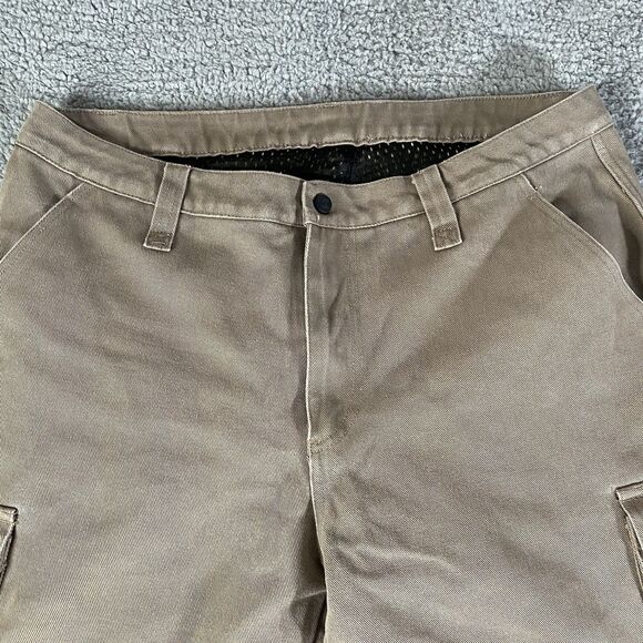 Cortech CRX Motorcycle Cargo Pants Mens 38x34 Beige Tan Water Resistant Kenytex - Picture 2 of 13